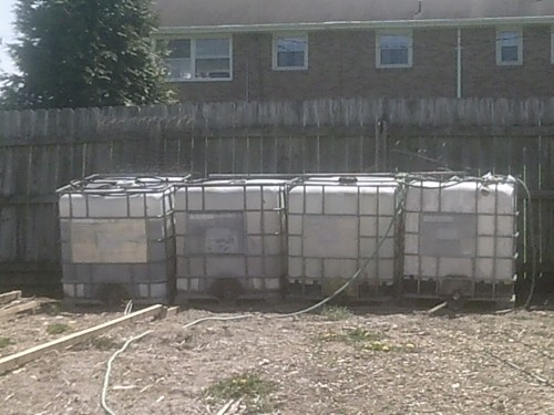 my water storage tanks 3/4/  full